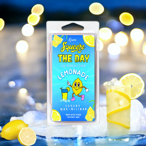 Squeeze The Day Away with and Ice Cold Cup of Lemonade  Wax Snap Bar