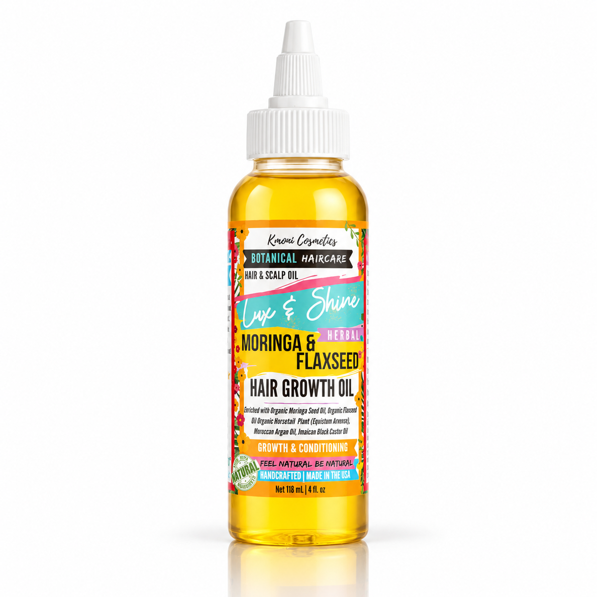 Lux & Shine Moringa & Flaxseed Hair Growth oil