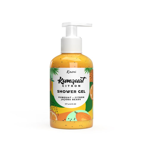 Kumquat Citron Exfoliating Shower Gel - Kmoni Cosmetics