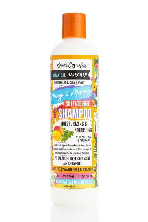 Mango & Moringa Sulfate Free Shampoo - Kmoni Cosmetics