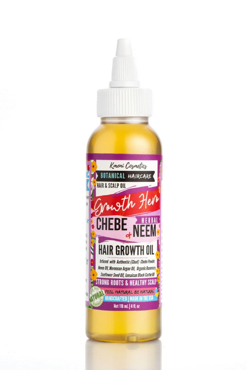 Growth Hero Chebe & Neem Hair Growth Oil - Kmoni Cosmetics