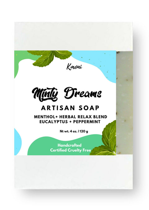 Minty Artisan Soap - Kmoni Cosmetics