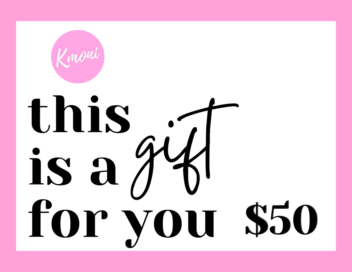 Kmoni Cosmetics Digital Gift Cards