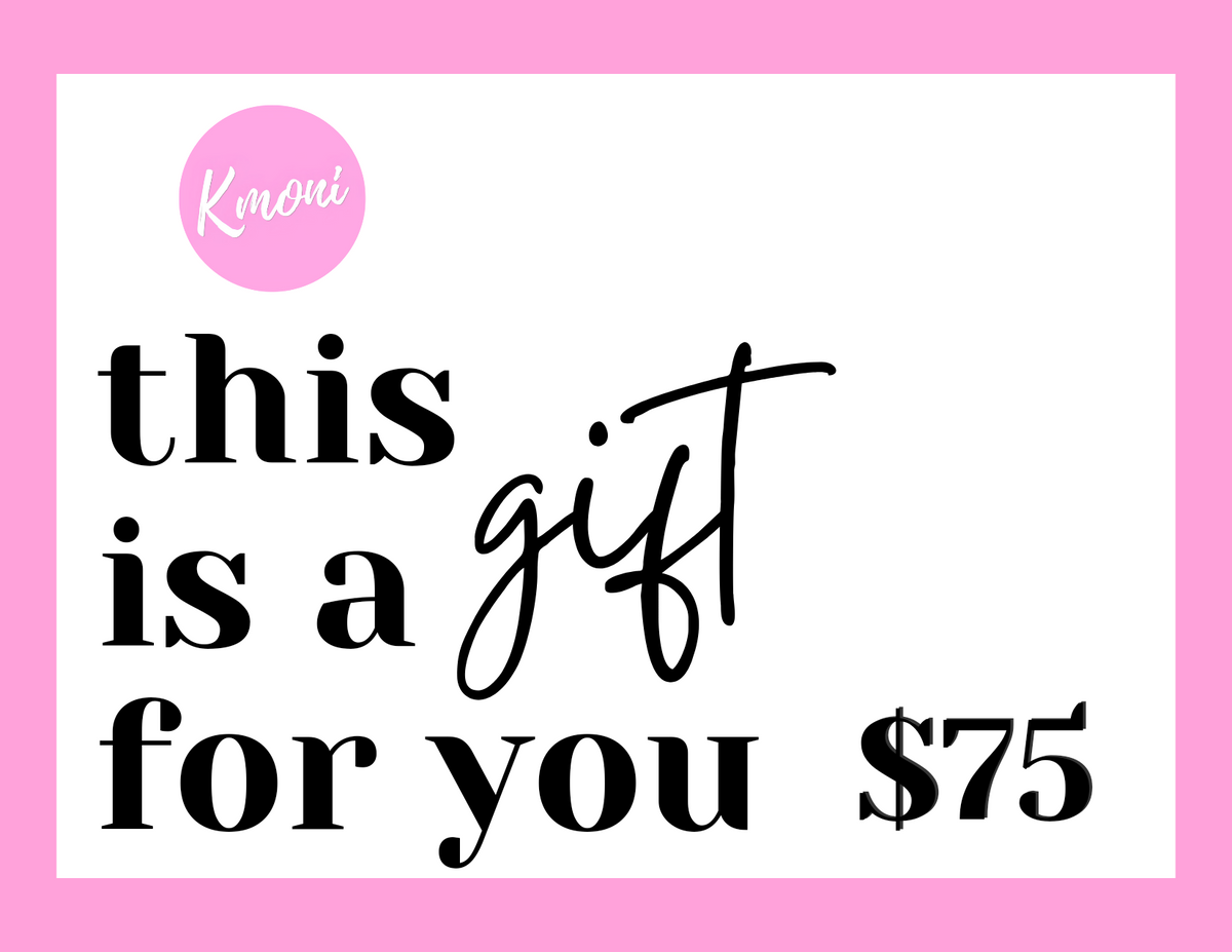 Kmoni Cosmetics Digital Gift Cards
