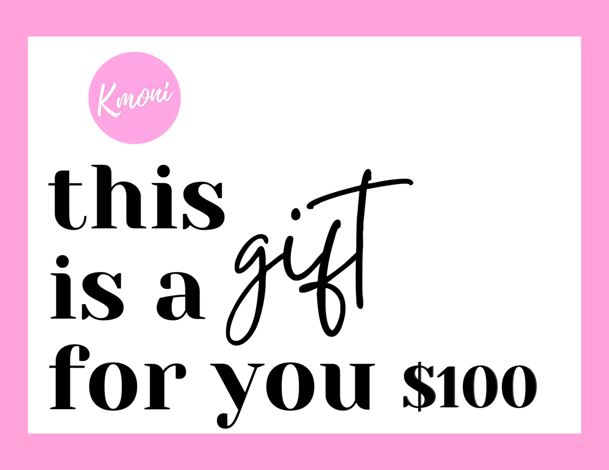 Kmoni Cosmetics Digital Gift Cards