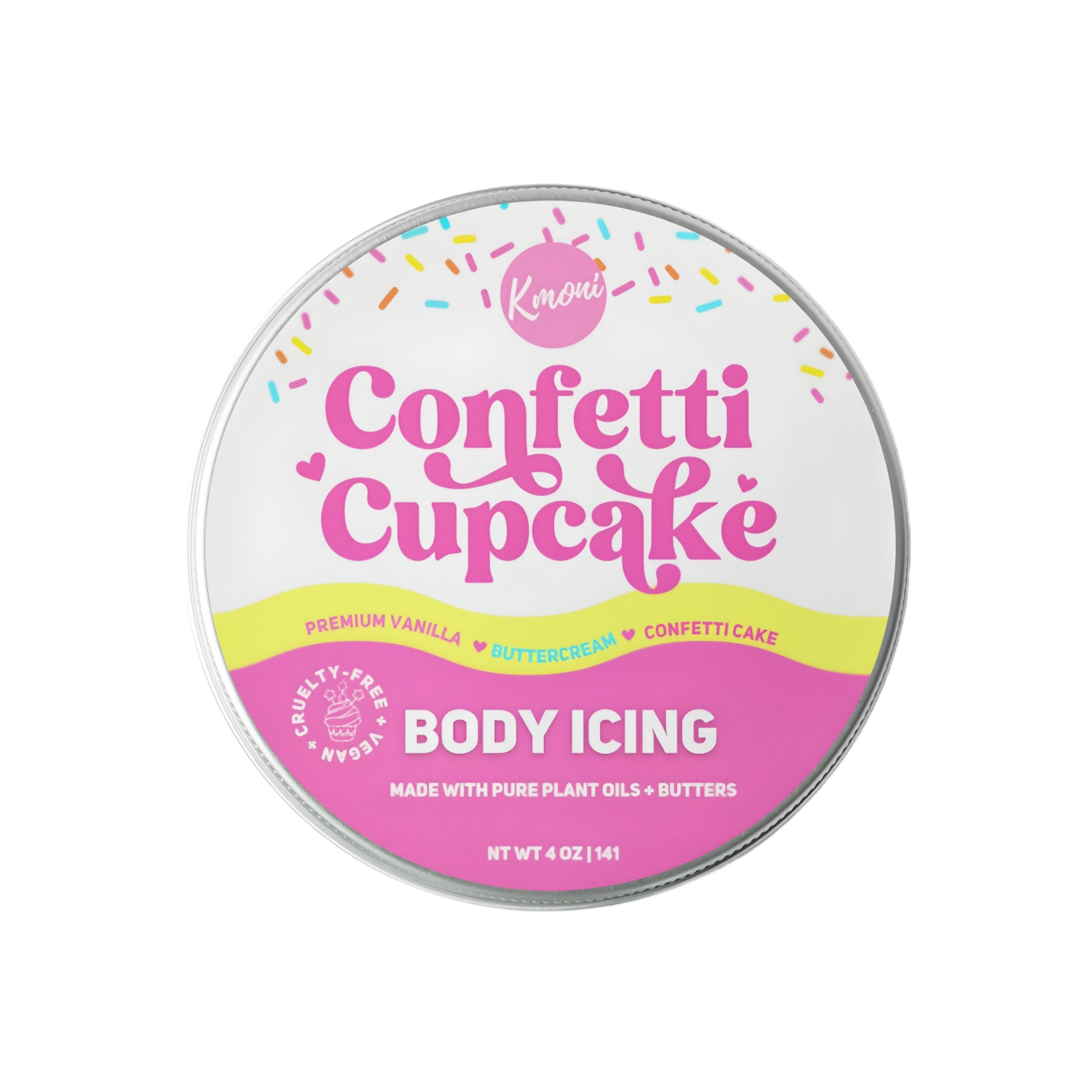 Confetti Cupcake Body Icing