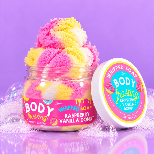 Raspberry Vanilla Donut Body Frosting