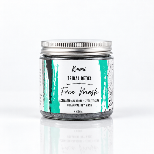 Tribal Detox Activated Charcoal Botanical Dry Face Mask