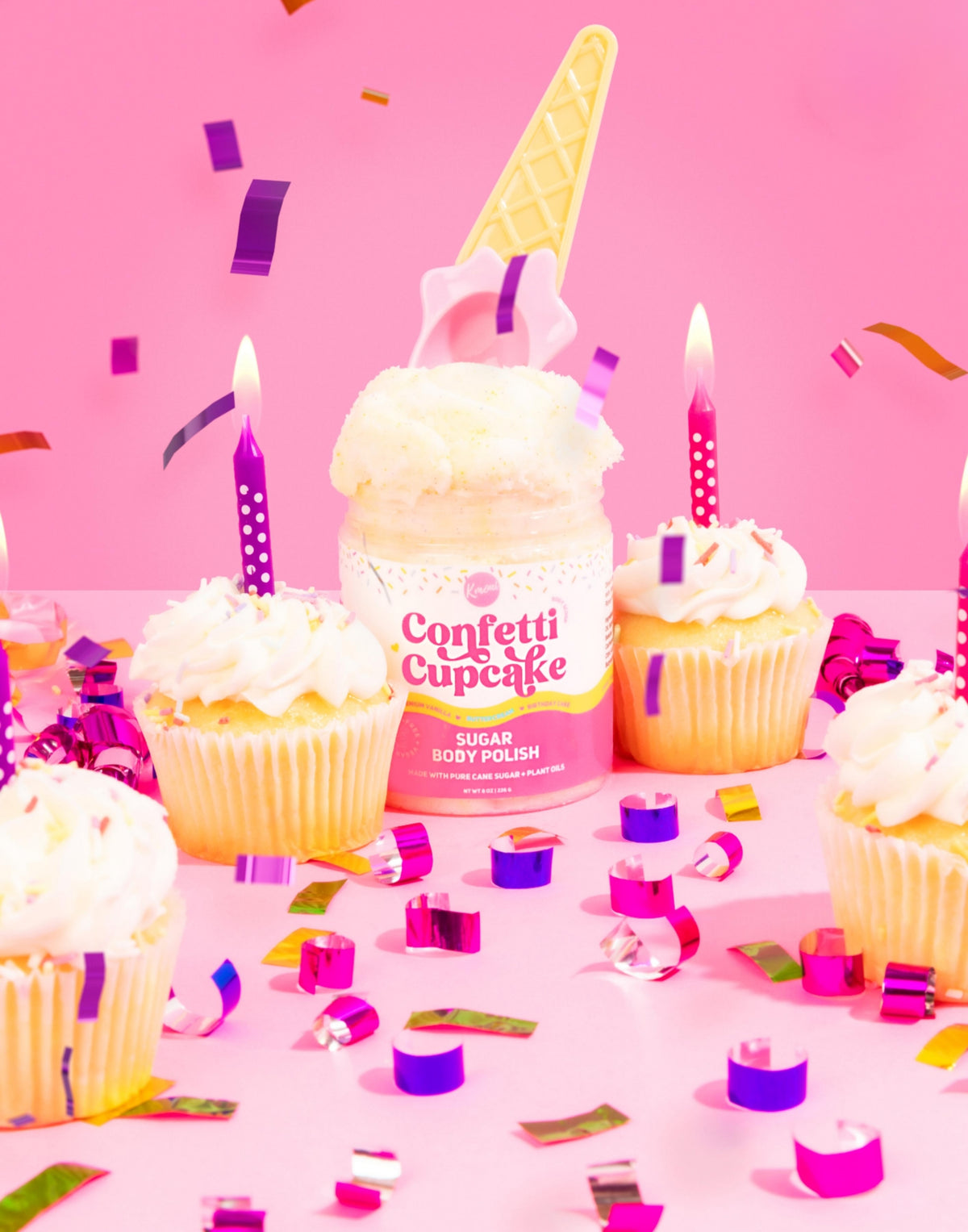 Confetti Cupcake Body Polish
