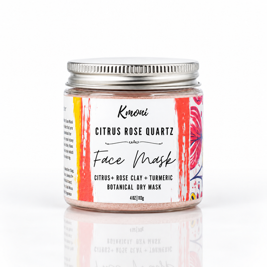 Citrus Rose Quartz Botanical Dry Mask