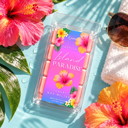 Tropical Island Paradise Wax Snap Bar