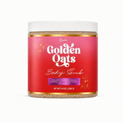 Golden Oats Body Scrub