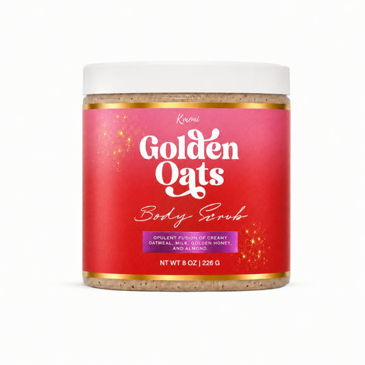 Golden Oats Body Scrub