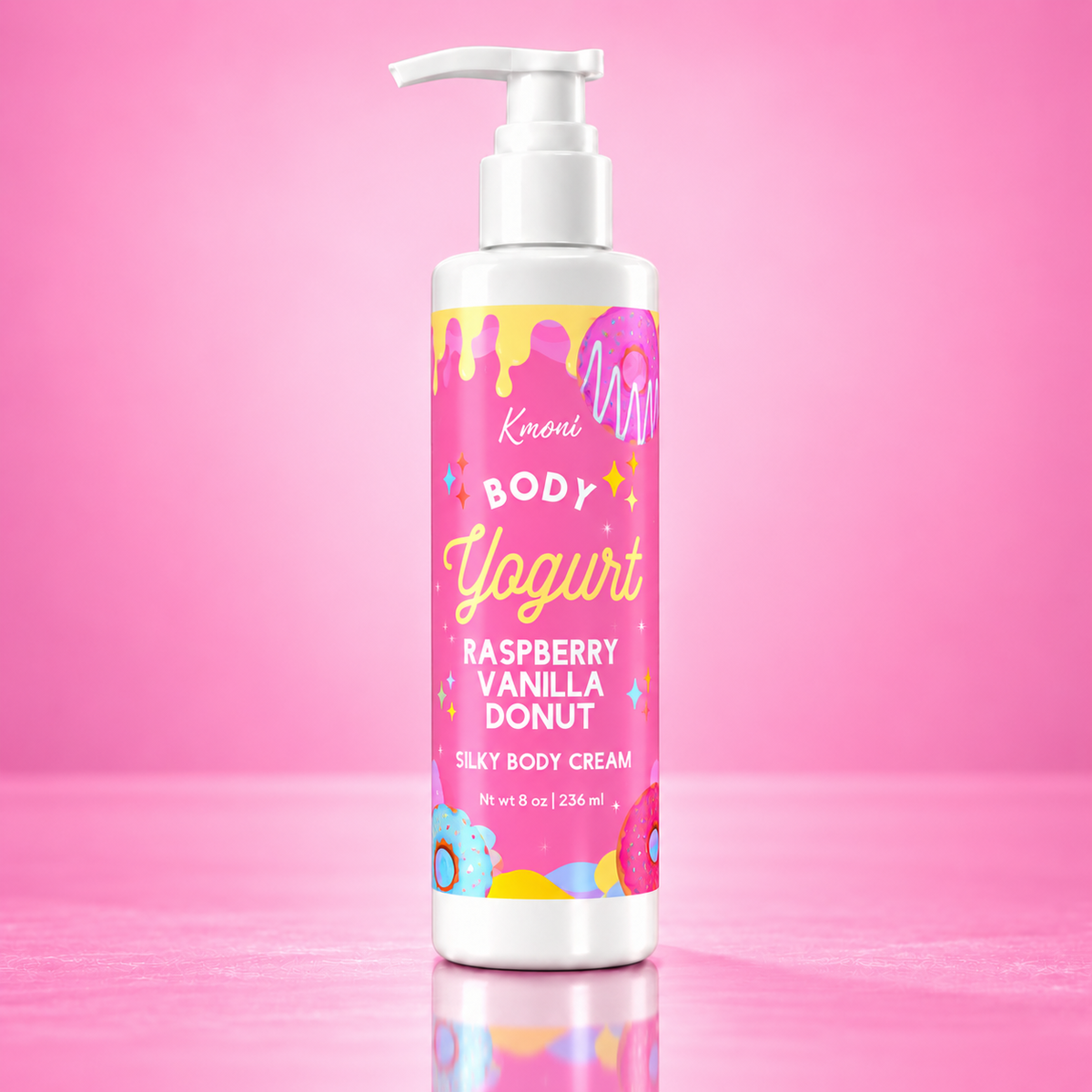 Raspberry Vanilla Donut Body Yogurt