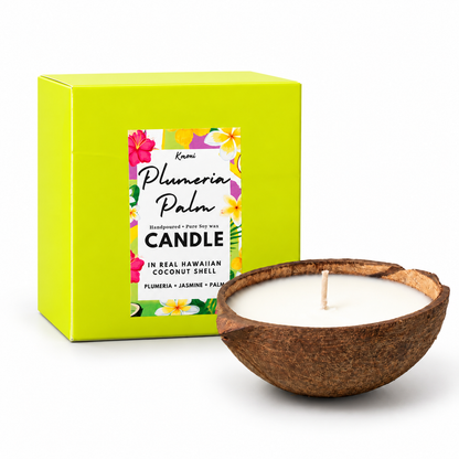 Hawaiian Coconut Shell Candles