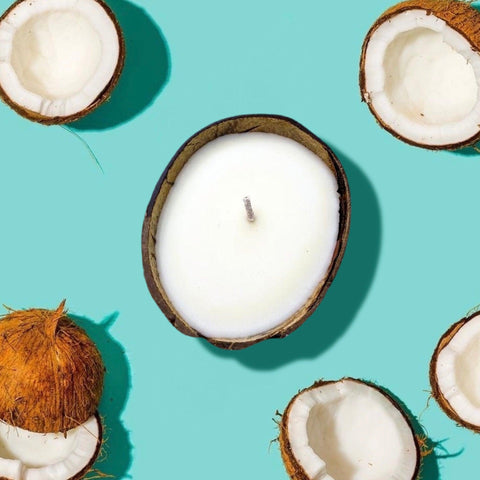 Hawaiian Coconut Shell Candles - Kmoni Cosmetics