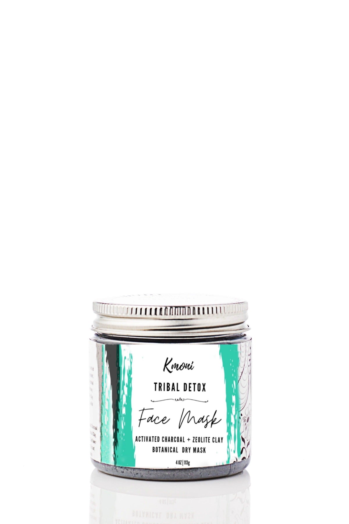 Tribal Detox Activated Charcoal Botanical Dry Face Mask - Kmoni Cosmetics