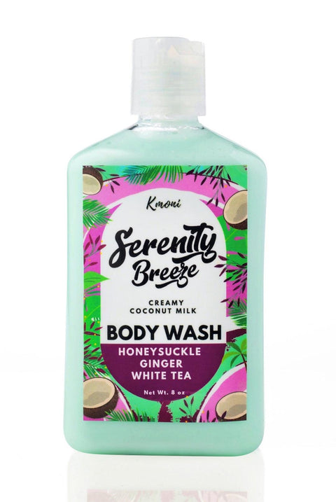 Serenity Breeze Creamy Coconut Milk Body Wash - Kmoni Cosmetics