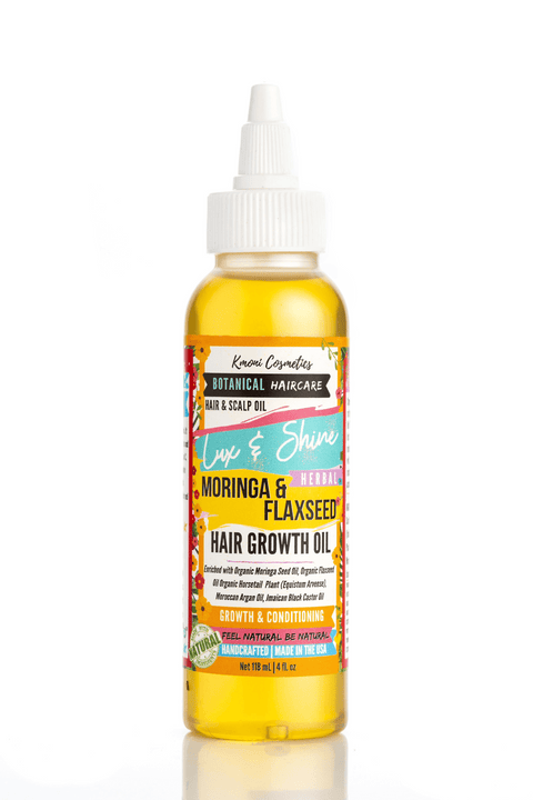Lux & Shine Moringa & Flaxseed Hair Growth oil - Kmoni Cosmetics