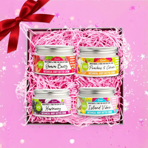 Body Butter Creme Holiday Gift Set - Kmoni Cosmetics