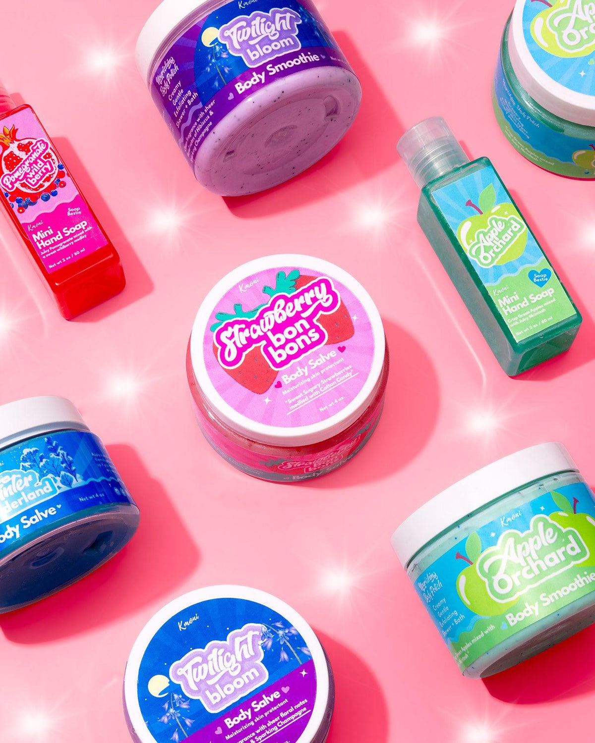 Strawberry Bon Bons Body Salve - Kmoni Cosmetics